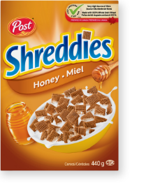 POST SHREDDIES  HONEY [440 g]