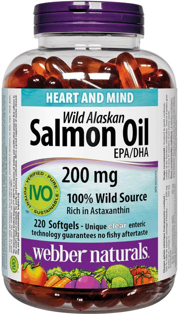 WILD ALASKAN SALMON OIL 200MG [1 ea]