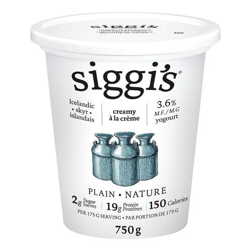 SIGGIS PLAIN YOGURT [750 g]