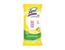 LYSOL WIPES CITRUS [84 pcs]