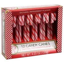 PEPPERMINT CANDY CANES [1 ea]