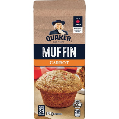 QUAKER LF CARROT MUFFIN MIX [900 g]