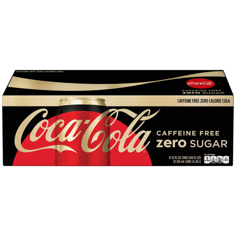 ZERO CAFFEINE COKE ZERO [12 pkg]