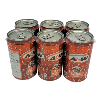 A & W ROOTBEER 6PAC [1 ea]