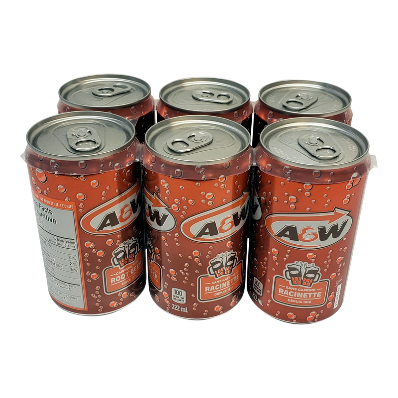 A & W ROOTBEER 6PAC [1 ea]