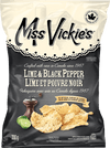Miss Vickie's Lime & Black Pepper Chips, 200 g
