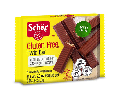SCHAR TWIN BAR GLUTEN FREE [64.5 g]