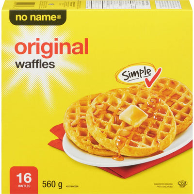 No Name Original Waffles, 560g, 16ct