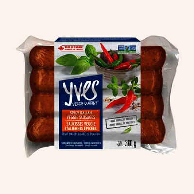 YVES SPICY ITALIAN SAUSAGES [1 ea]