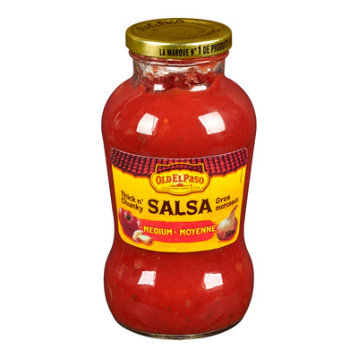 OLD EL PASO MEDIUM SALSA SAUCE [650 ml]