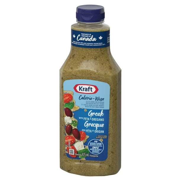 KRAFT GREEK FETA CALORIE WISE [425 ml]