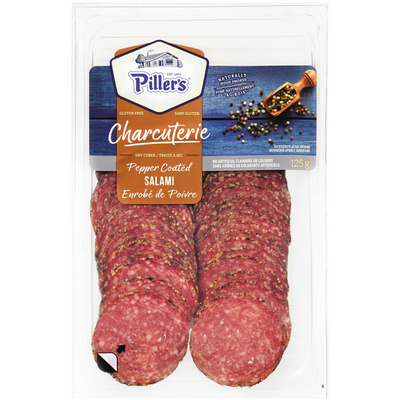 PILLERS PEPPER COATED SALAMI [125 g]