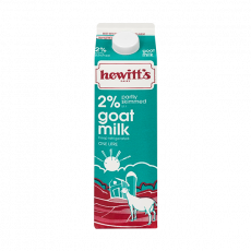 HEWITTS GOAT MILK 2% [1 ltr]
