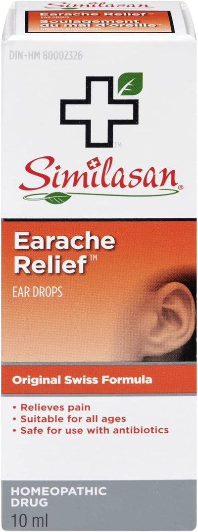 Similasan Earache Relief Ear Drops, 10 mL
