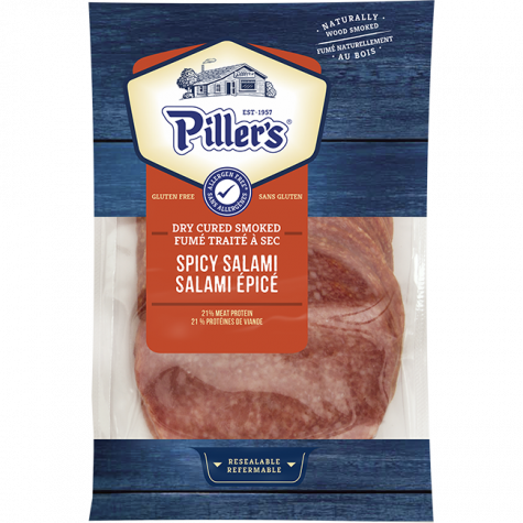 PILLERS SPICY SALAMI [125 g]