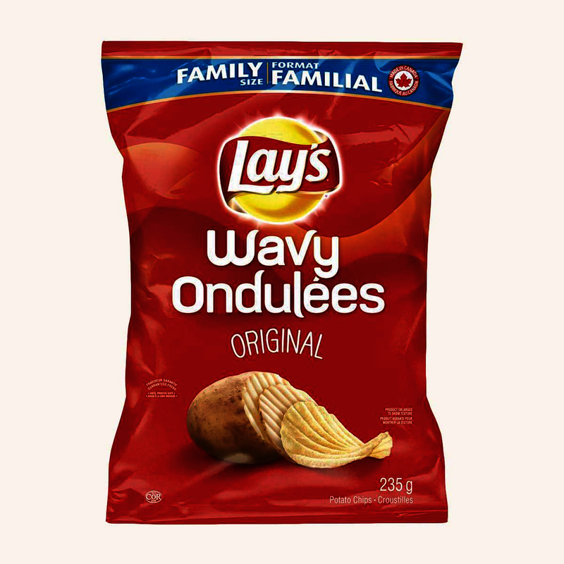LAYS WAVY ORIGINAL CHIPS [235 g]