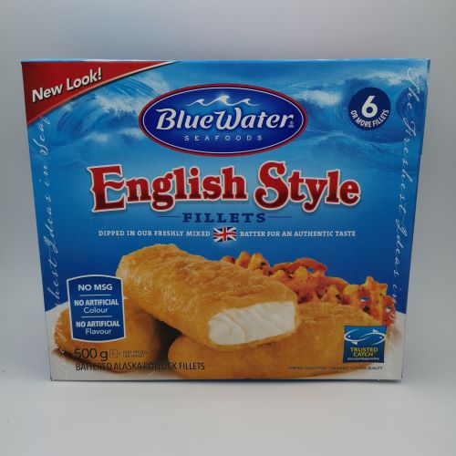 BLUEWATER ENGLISH FISH N BATTE [500 g]