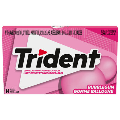 TRIDENT BUBBLE GUM [1 ea]