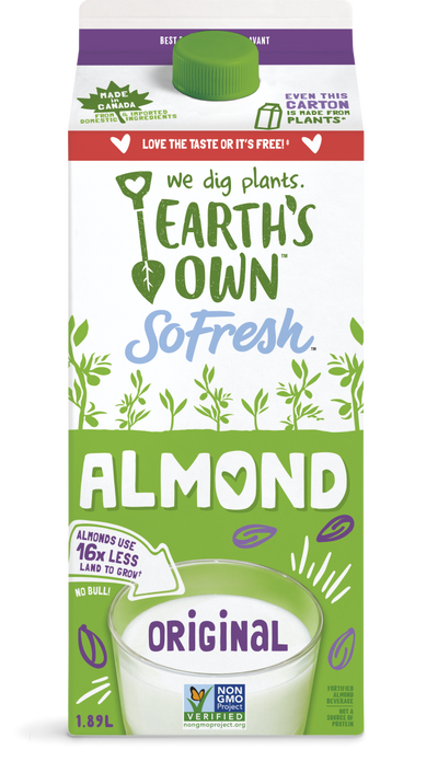EARTHS OWN ALMOND [1.75 ltr]