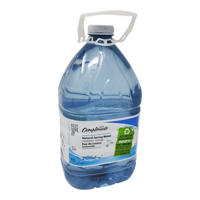 COMPLIMENTS NATURAL SPRING WAT [4 ltr]