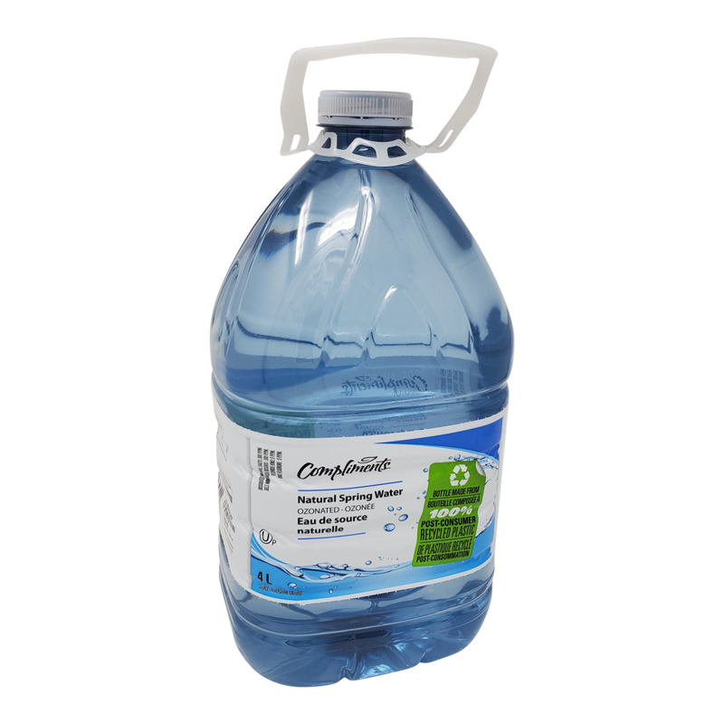 COMPLIMENTS NATURAL SPRING WAT [4 ltr]