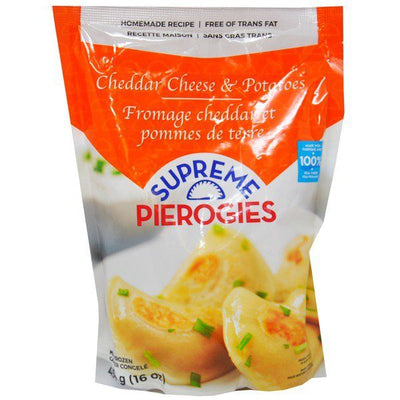 SUPREME CHEDDAR PIEROGIES [454 g]
