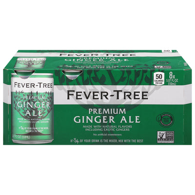 FEVER TREE GINGER ALE [8 pkg]