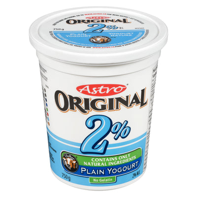 ASTRO 2% PLAIN YOGOURT [750 g]