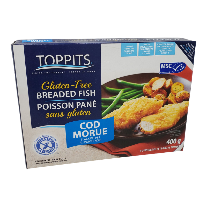 TOPPITS BLACK PEPPER COD [400 g]