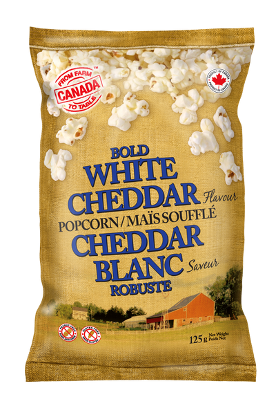 FARM TO TABLE WHITE CHEDDAR [125 g]