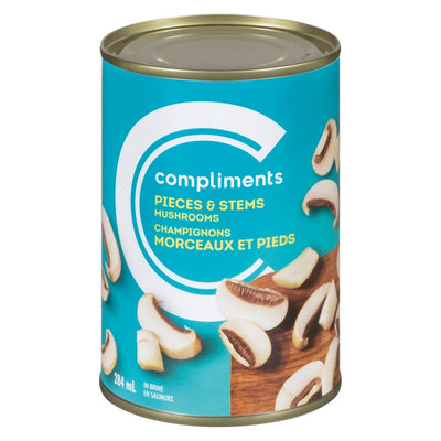 COMPLIMENTS MUSHROOMS PIECES A [284 ml]