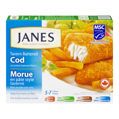 JANES TAVERN BATTERED COD [615 g]