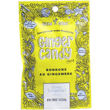 GEM CHEWY GINGER LEMON [100 g]