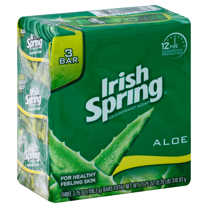 IRISH SPRING ALOE MIST BARS [3 pkg]