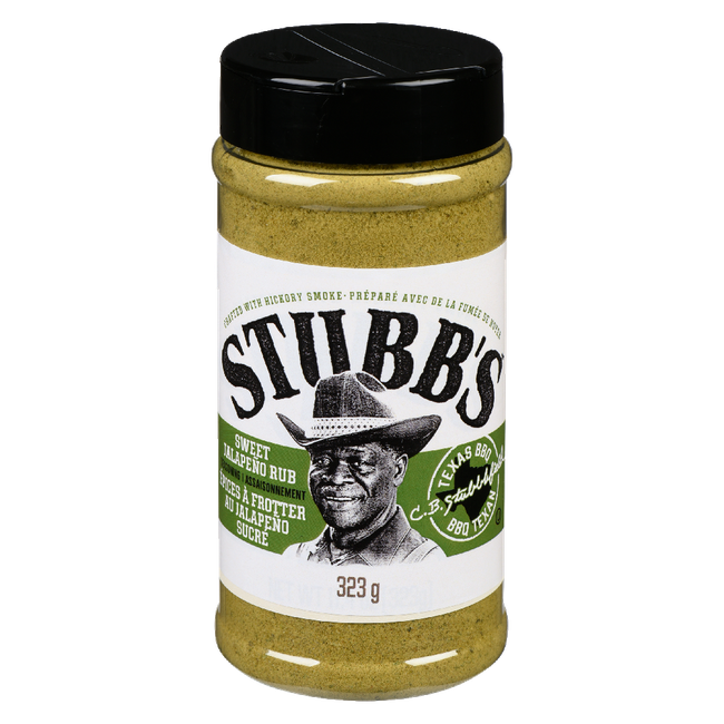 STUBBS SWEET JALAPENO RUB [323 g]