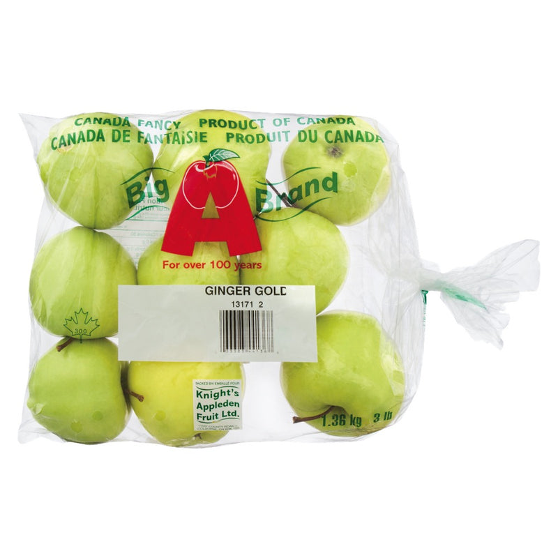 Big Brand Ginger Gold Apples, 1.36 kg