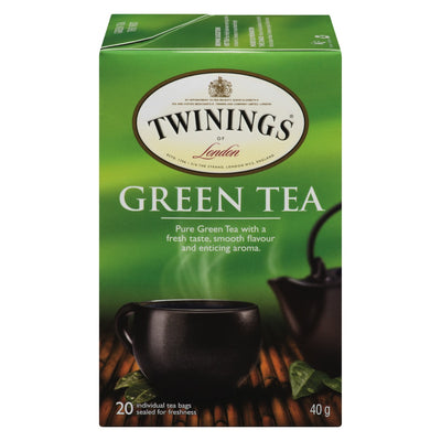 TWININGS GREEN TEA [20 pkg]