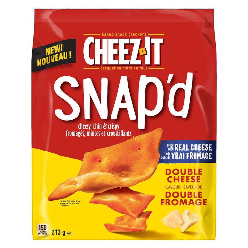 CHEEZ-IT SNAPPED DBL CHEESE [213 g]