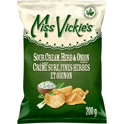 MISS VICKIES SOUR CR HERB & ON [200 g]