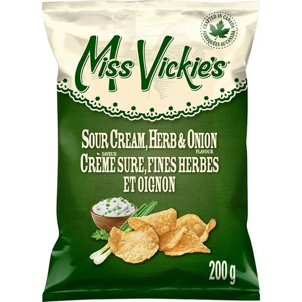 MISS VICKIES SOUR CR HERB & ON [200 g]