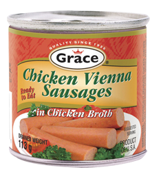 GRACE CHICKEN VIENNA SAUSAGES [130 g]