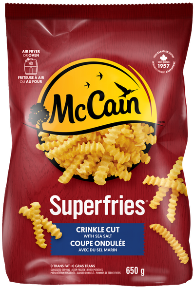 MCCAIN SUPERFRIES CRINKLE [650 g]