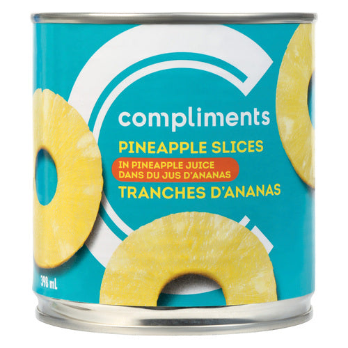 COMPLIMENTS PINEAPPLE SLICES [398 ml]
