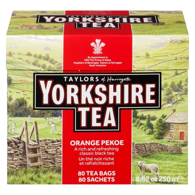 YORKSHIRE TEA 80 BAGS [250 g]