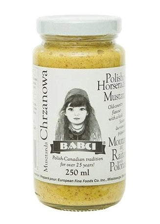 BABCI HORSERADISH MUSTARD [250 ml]