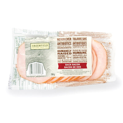 GREENFIELD NATURAL BACK  BACON [200 g]