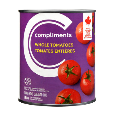 COMPLIMENTS WHOLE TOMATOES [796 ml]