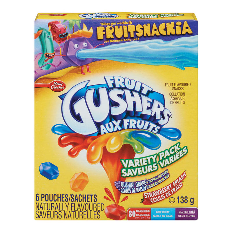 BC GUSHERS VARIETY PACK [138 g]
