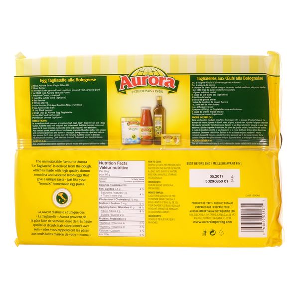 AURORA LE TAGLIATELLE [250 g]