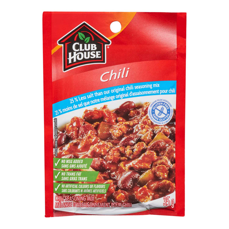 CLUB HOUSE LESS SALT CHILI MIX [35 g]